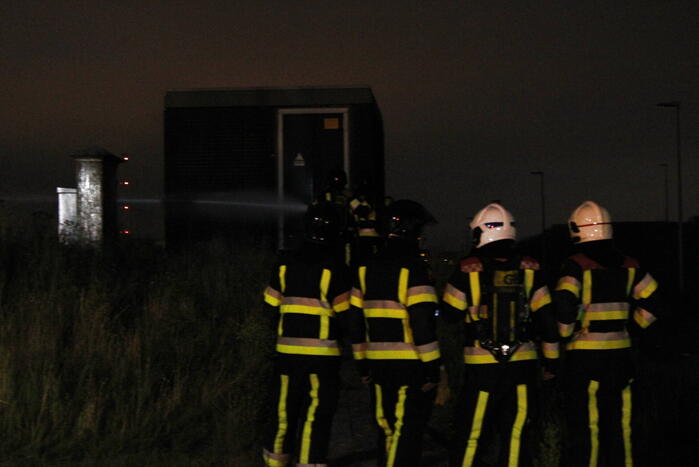 Brand in transformatorhuis zorgt voor stroomuitval