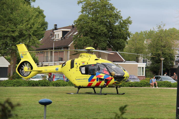 Traumahelikopter ingezet voor medische noodsituatie