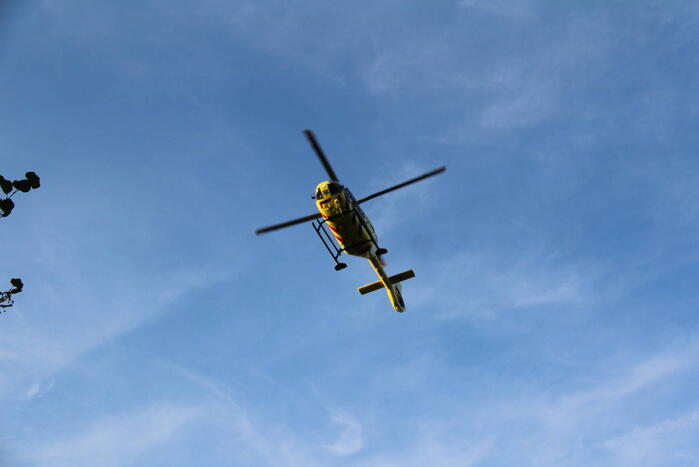 Traumahelikopter ingezet voor medische noodsituatie