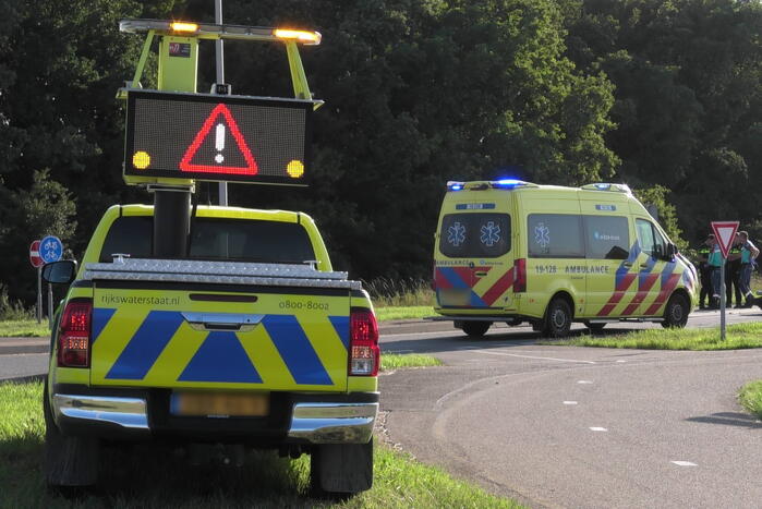 Scooterrijder gewond bij ongeval
