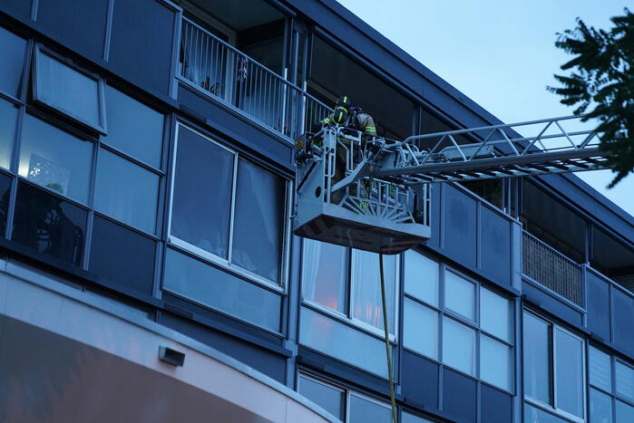 Flinke brand in woning