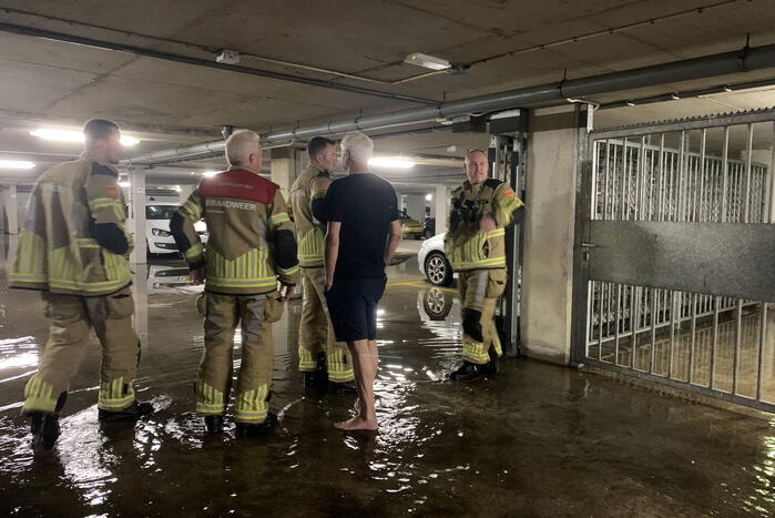 Wateroverlast in parkeergarage
