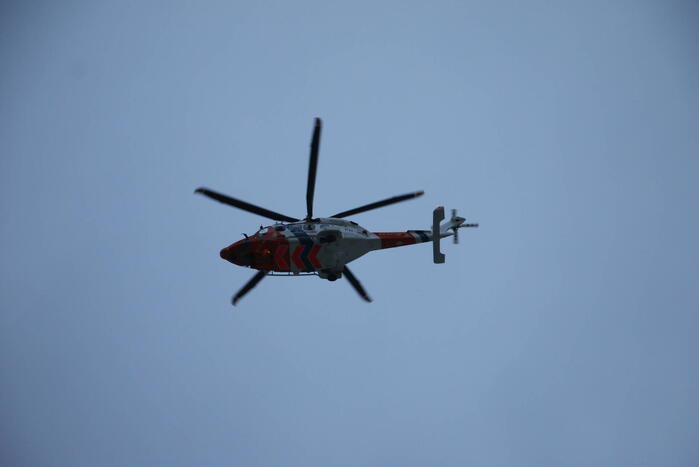 Grote zoekactie op zee naar vermist persoon