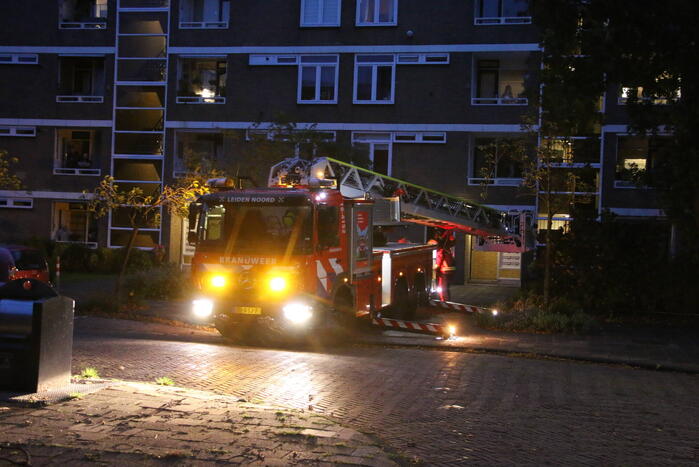 Persoon gewond na incident in flatwoning