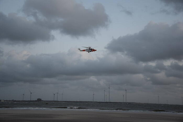 Zoekactie na melding zwemmer in de problemen