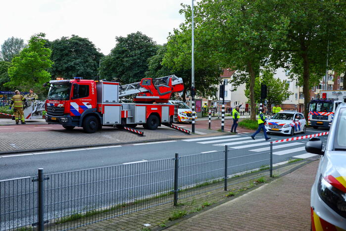 Treinverkeer stilgelegd vanwege aanrijding