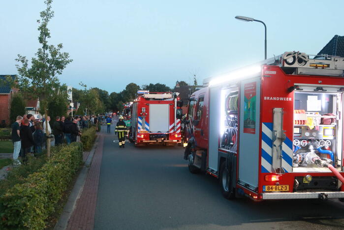 Grote brand in loods