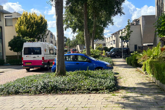 Straat afgezet vanwege gaslekkage