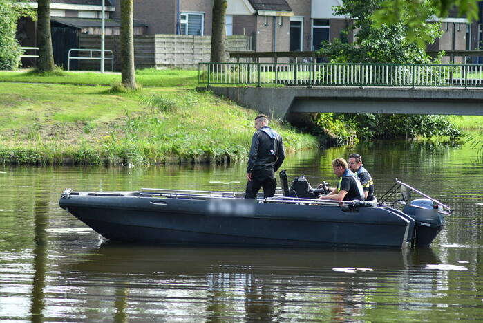 Park afgezet na vondst kleding