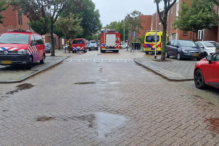 Meerdere bewoners onwel geraakt in woning