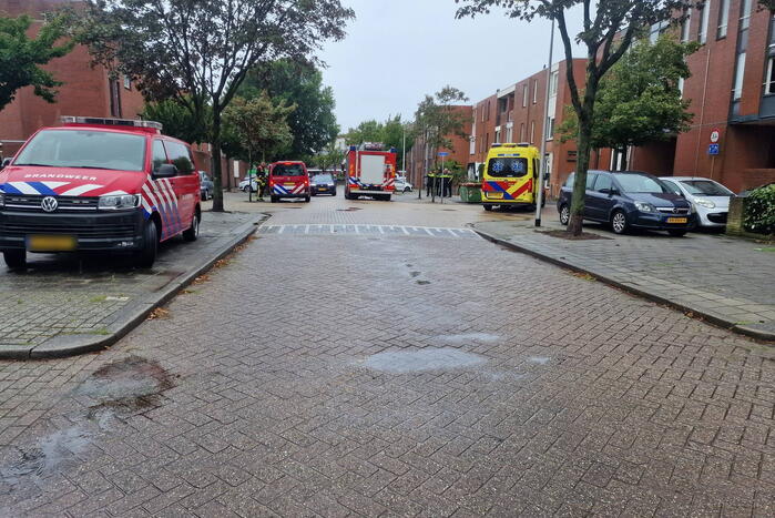 Meerdere bewoners onwel geraakt in woning