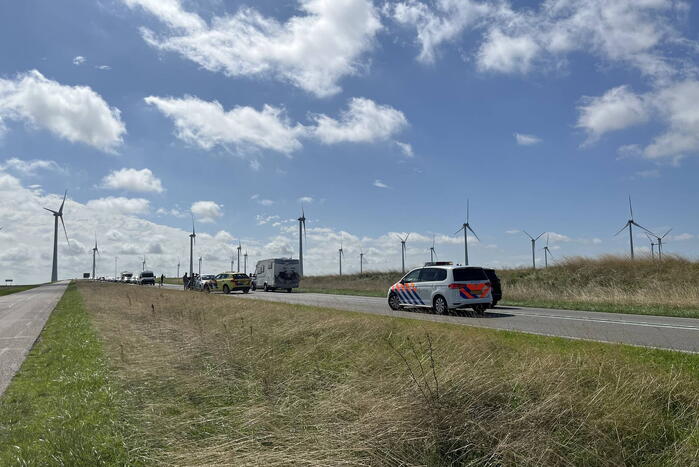 Motorrijder gewond bij botsing met auto