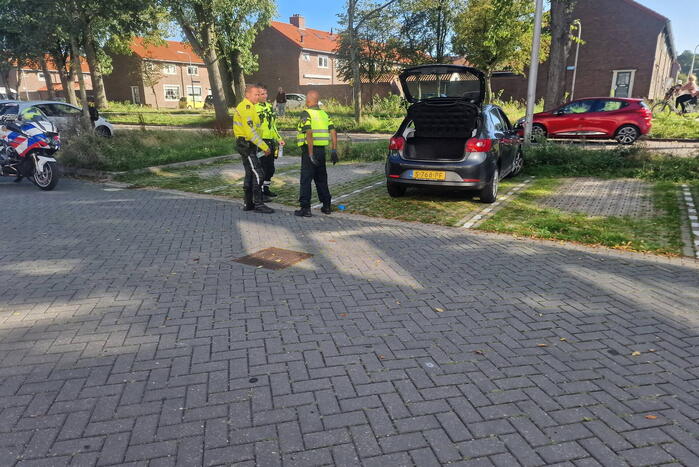 Grote politieinzet in woonwijk