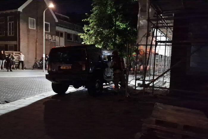 Onderzoek naar ontstaan brand in Hummer