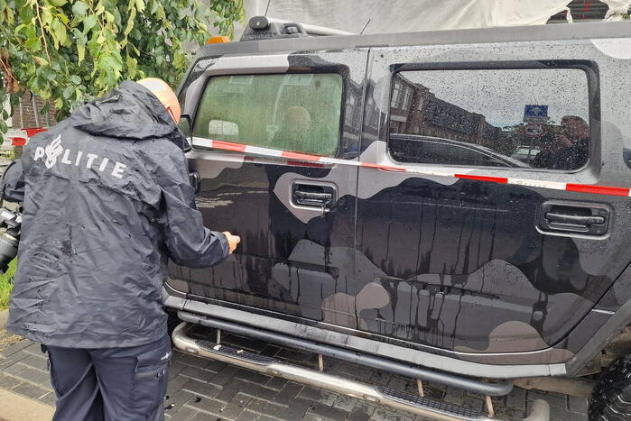 Onderzoek naar ontstaan brand in Hummer