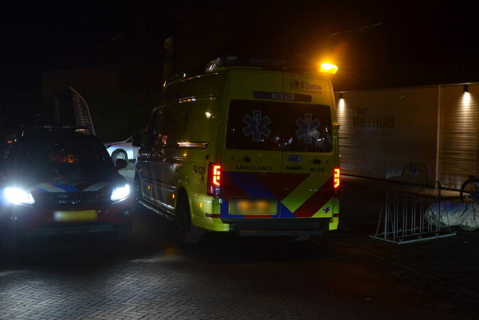 Boot mogelijk omgeslagen op water