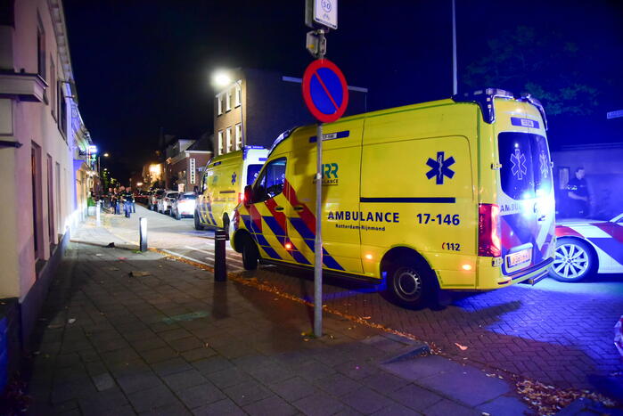 Meerdere gewonden bij schiet- en steekpartij