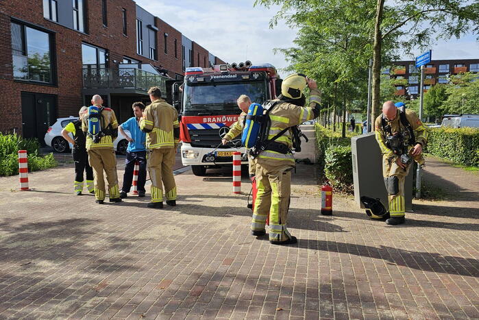 Bewoner gecontroleerd op inademen van rook bij keukenbrand