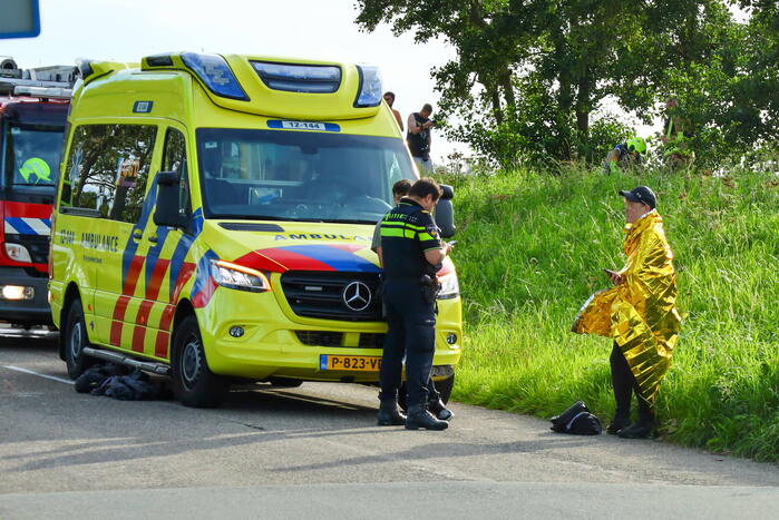 Pleziervaart in vlammen op