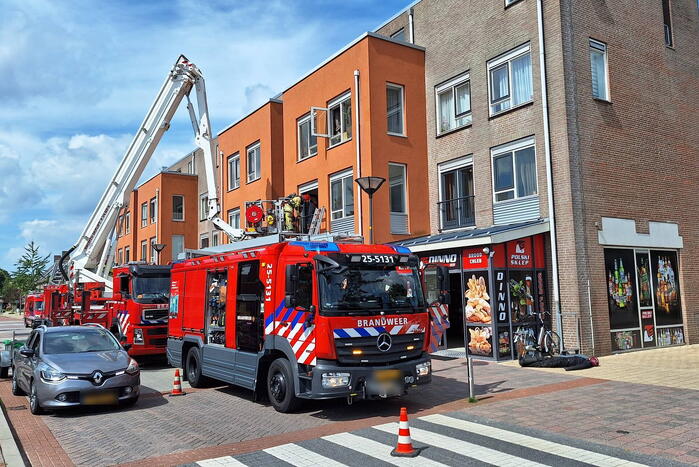 Brandweer oefent brand in woning met slachtoffer