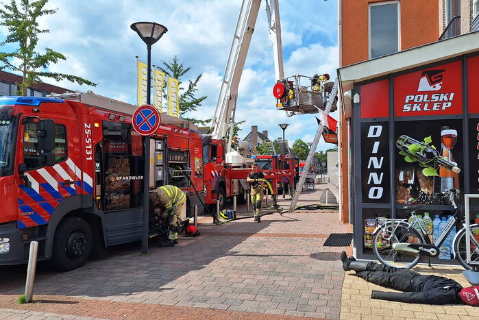 Brandweer oefent brand in woning met slachtoffer