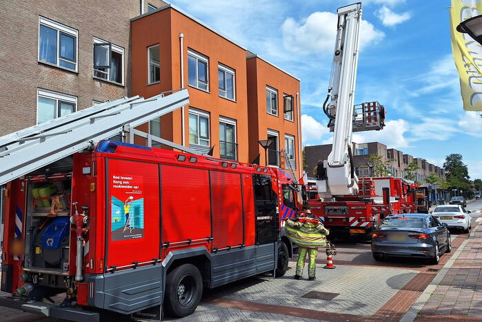 Brandweer oefent brand in woning met slachtoffer