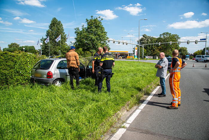 Spookrijder veroorzaakt ongeval