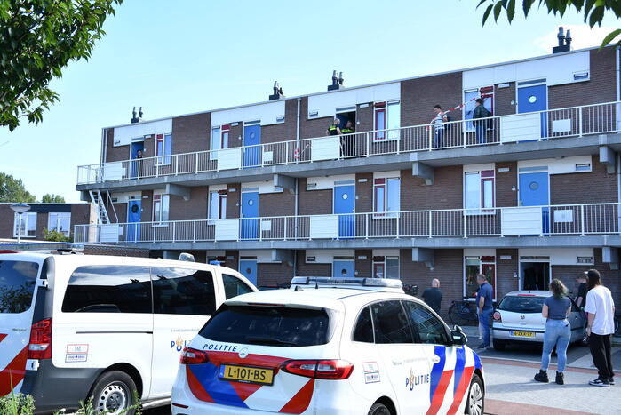 Politie doet onderzoek naar aanleiding van schietpartij