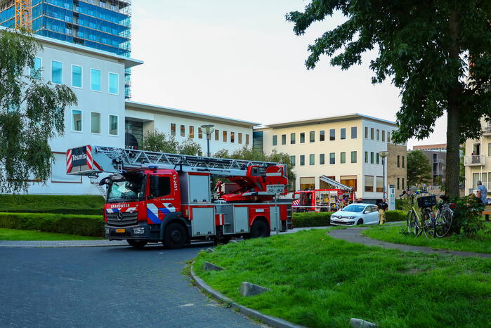 Brand in parkeergarage