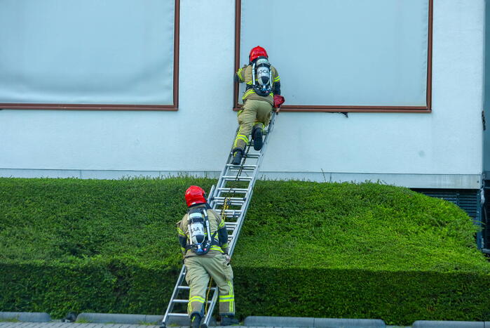 Brand in parkeergarage