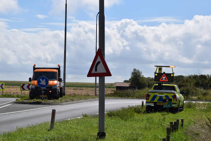 Palmolie spoor zorgt voor enorme gladheid