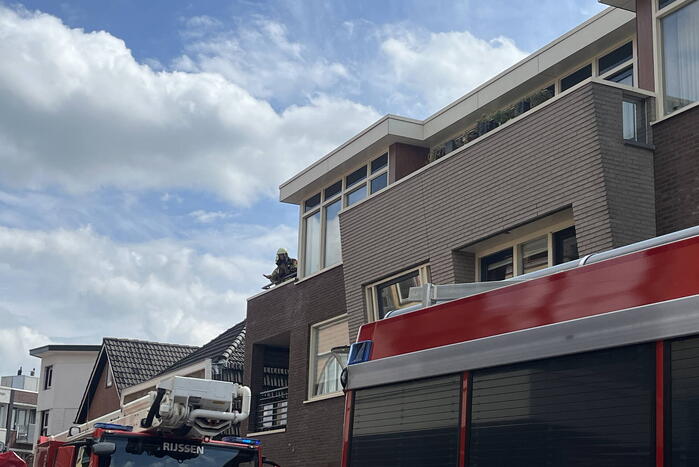 Snelle brandweerinzet bij woningbrand
