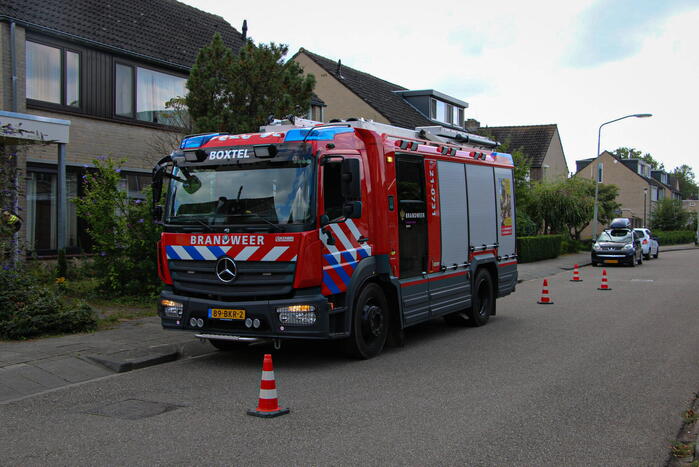 Brandweer ingezet voor gaslekkage in woning