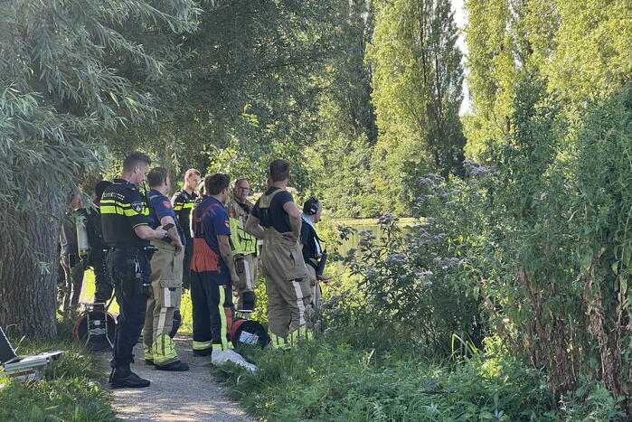Grote zoektocht naar persoon te water