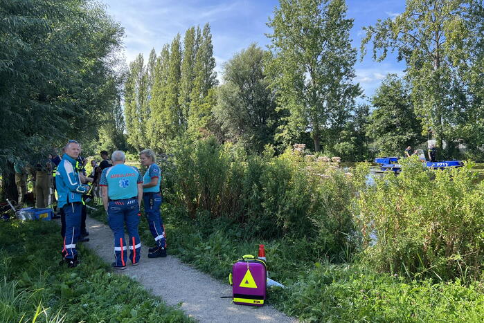 Grote zoektocht naar persoon te water