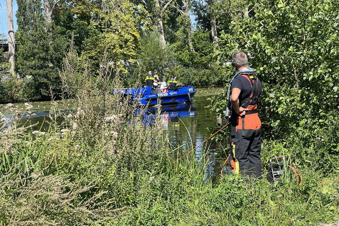 Grote zoektocht naar persoon te water