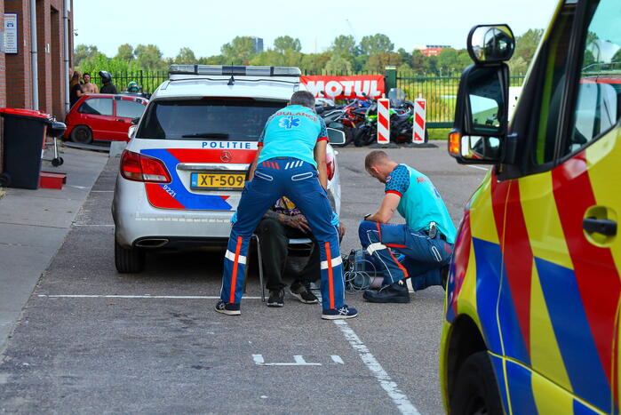 Brandweer voorkomt flinke brand in garagebedrijf