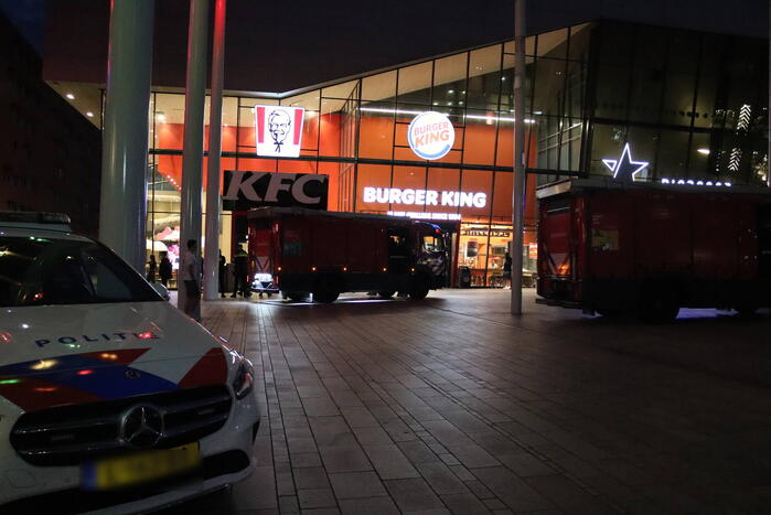 KFC ontruimd na gaslucht