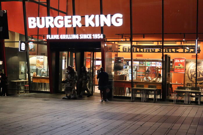 KFC ontruimd na gaslucht