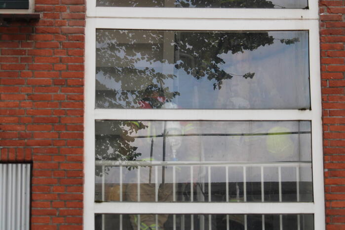 Brandweer doet onderzoek naar gaslucht