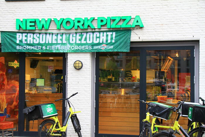 New York Pizza ontruimd vanwege hinderlijke lucht