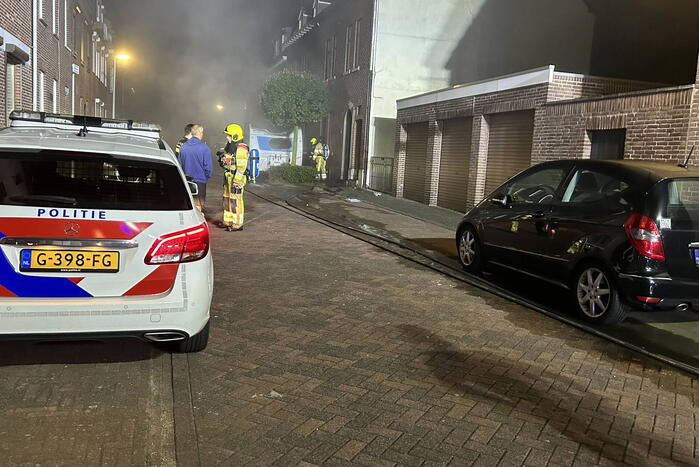 Fikse brand verwoest caravan