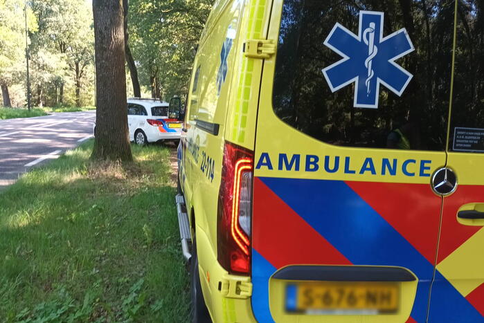 Wielrenner gewond na val