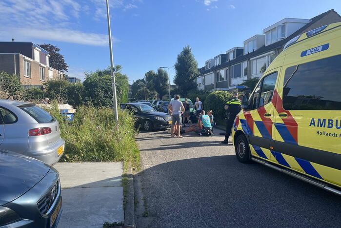 Fietser gewond bij botsing