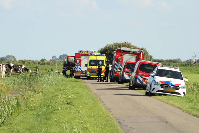 Gewonde nadat mestgassen vrijkomen in stal, drie koeien overleden