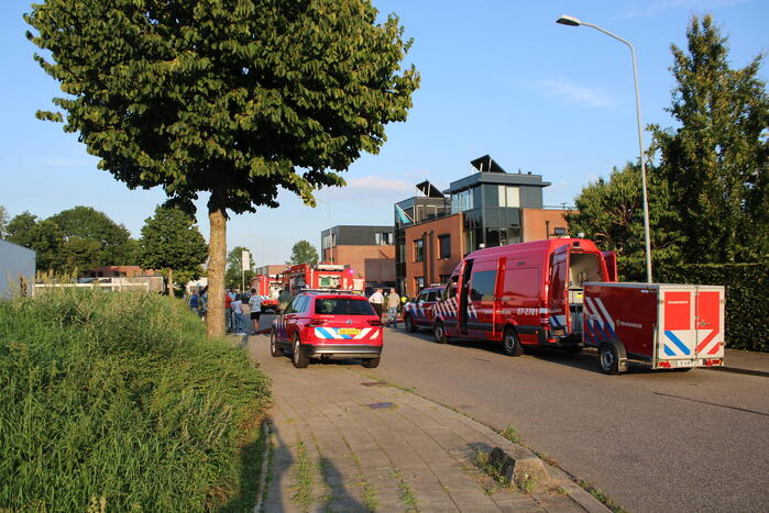 Grote brand bij autogarage