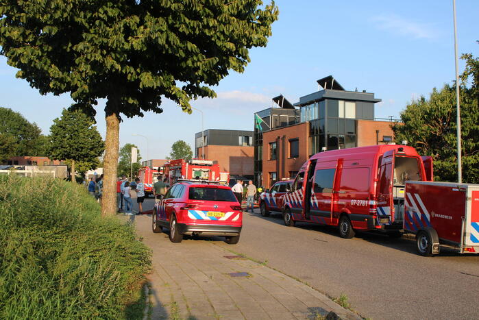 Grote brand bij autogarage