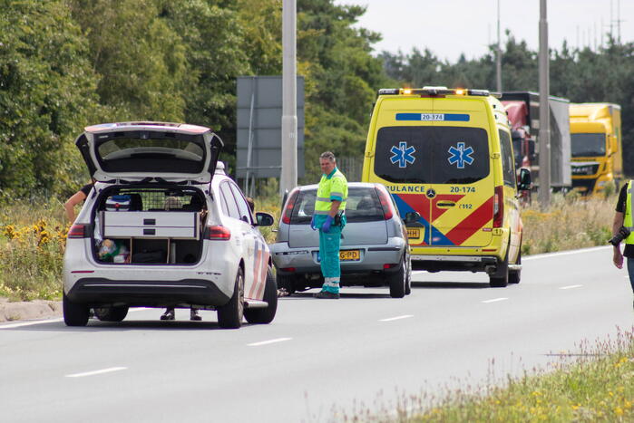 Twee auto's zwaar beschadigd bij ongeval