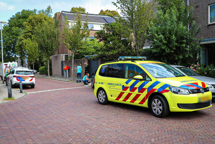 Schade bij ongeval tussen twee voertuigen