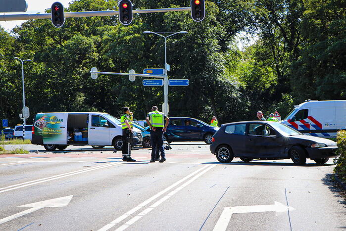 Meerdere gewonden bij ongeval op kruising